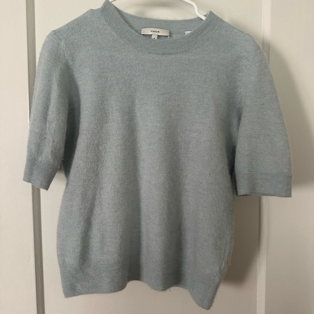 Vince Blue Crew Neck Sweater